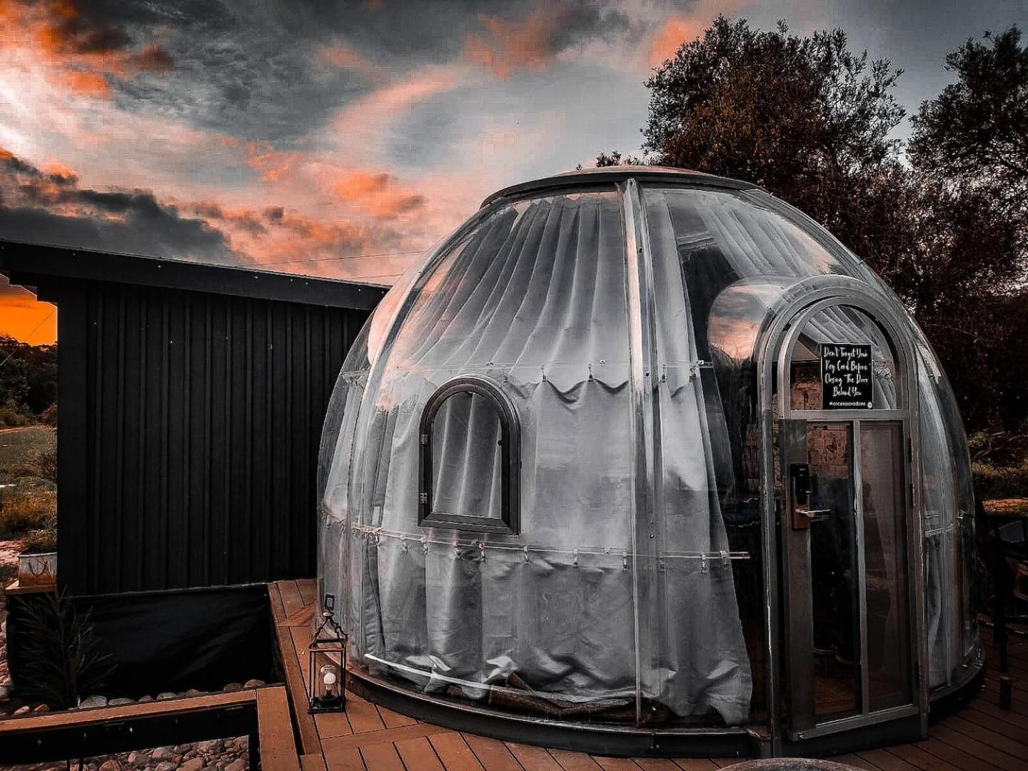The Vino Dome By Once Upon A Dome 弗朗斯胡克 外观 照片