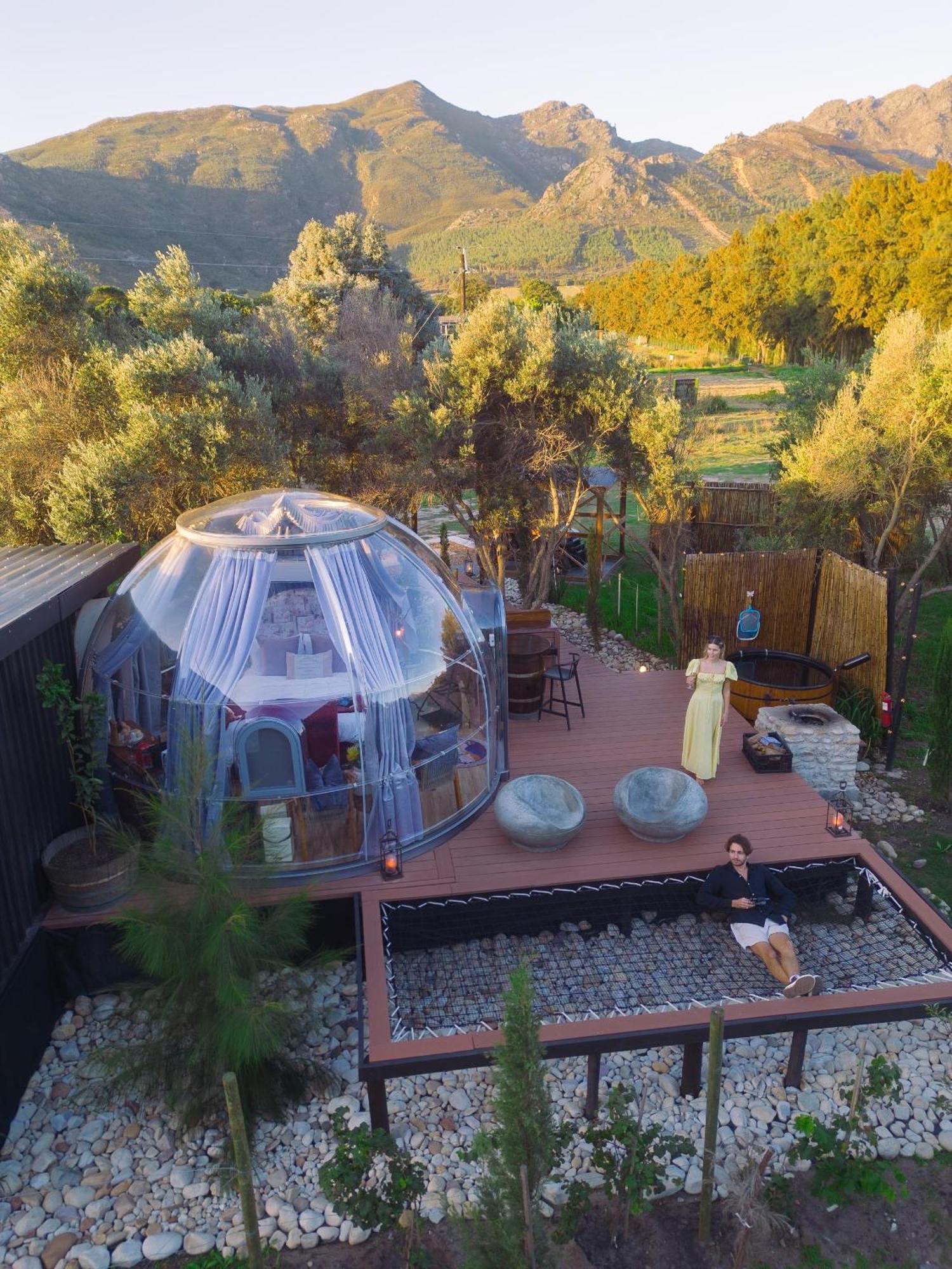 The Vino Dome By Once Upon A Dome 弗朗斯胡克 外观 照片